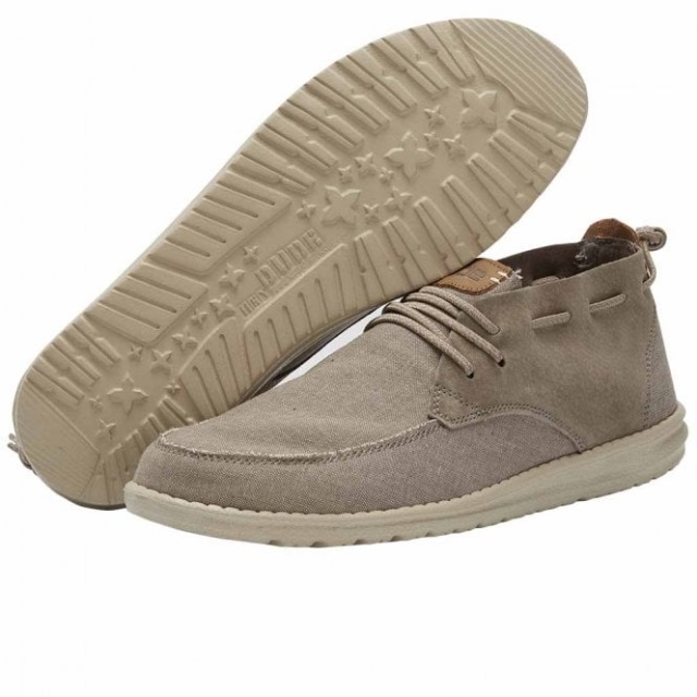 Heydude Alfie Chambray Tan
