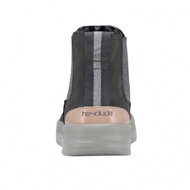 Heydude Aurora Ungdom återvunnet Lädergranit