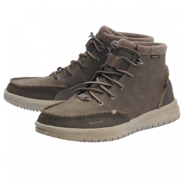 Heydude Bradley återvunnen Läderchoklad