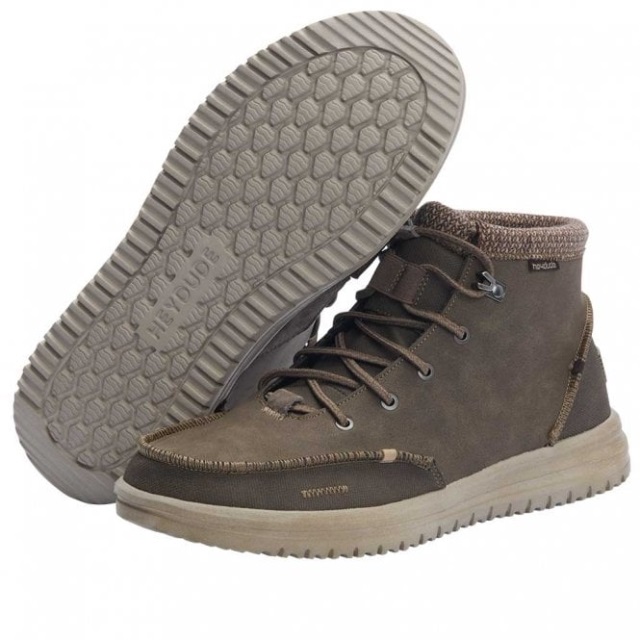 Heydude Bradley återvunnen Läderchoklad