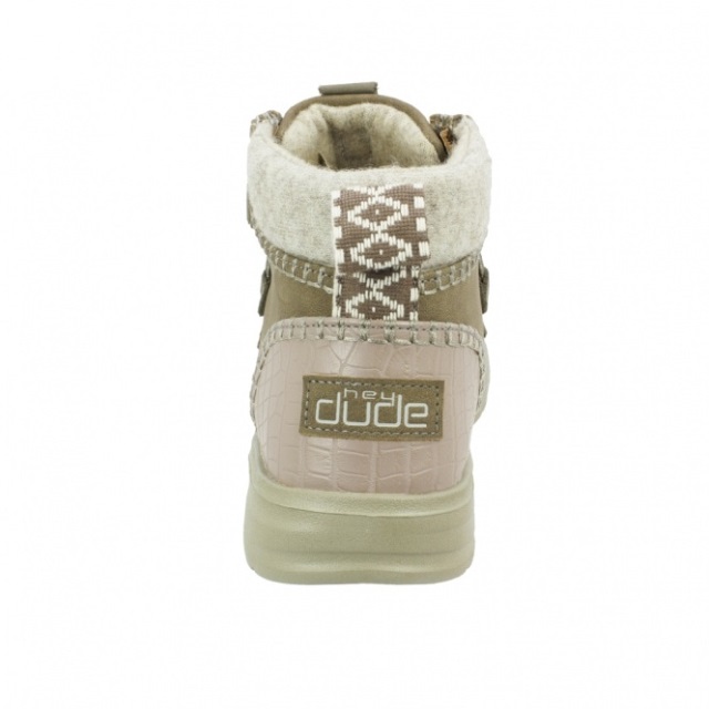 Heydude Eloise återvunnet Läder Brunt