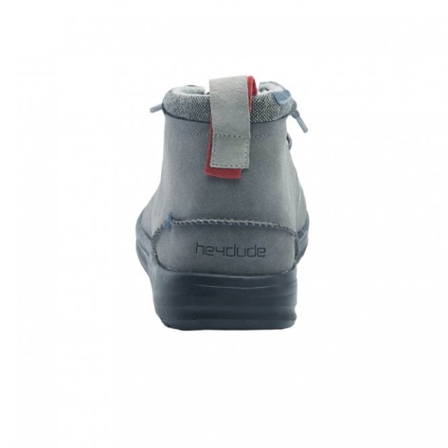 Heydude Jack återvunnet Läder Mörkgrått