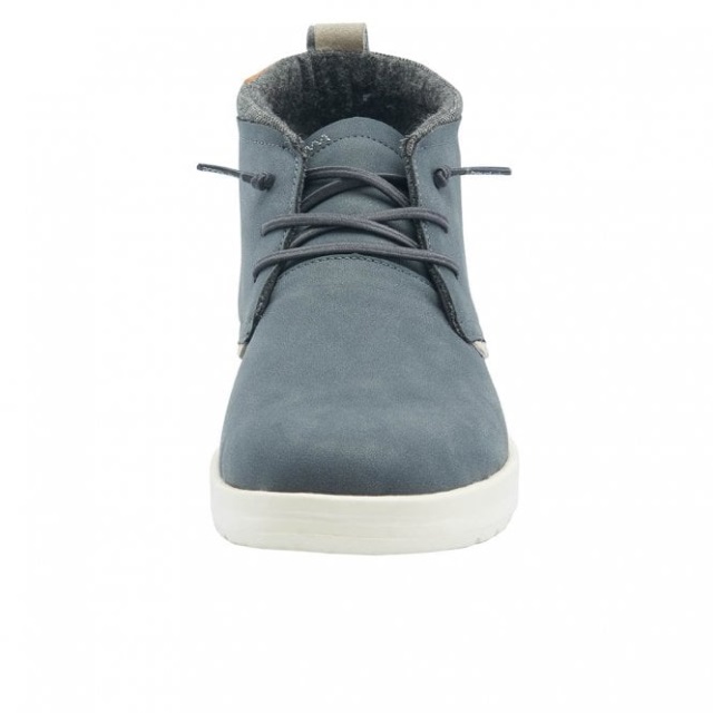 Heydude Jack återvunnet Läder Marinblå