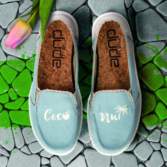 Heydude Lena Naturlig Aqua Haze