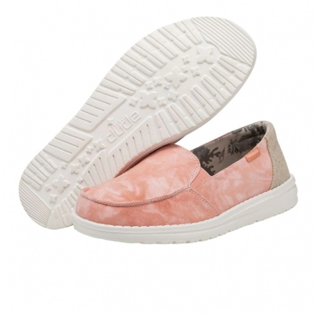 Heydude Lena Tie Dye Peach