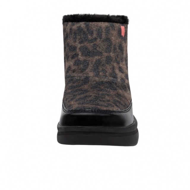 Heydude Mel Ungdom Ullblandning Leopard Svart