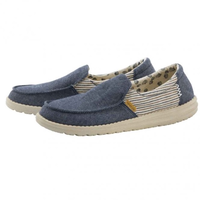 Heydude Misty Barbados Canvas Blå