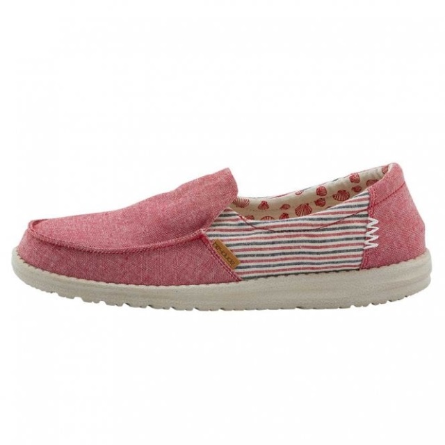 Heydude Misty Barbados Canvas Röd