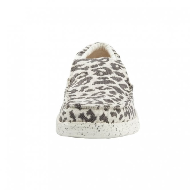 Heydude Misty Cheetah Canvas Grå