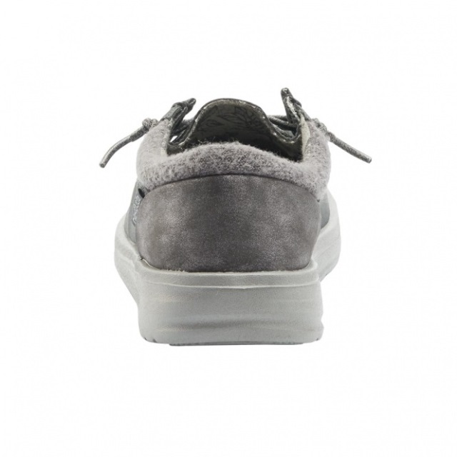 Heydude Polly återvunnet Läder Djupblått