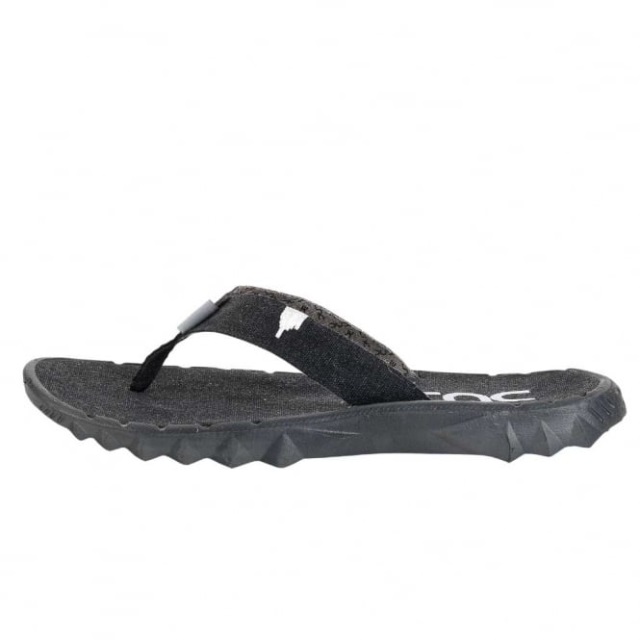 Heydude Sava Svart Canvas Flip Flop