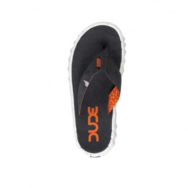 Heydude Sava Funk Ossidiana Canvas Flip Flop