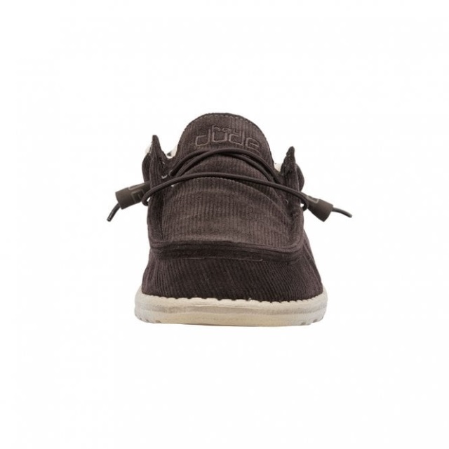 Heydude Wally Manchester Fodrad Choklad I Fuskpäls