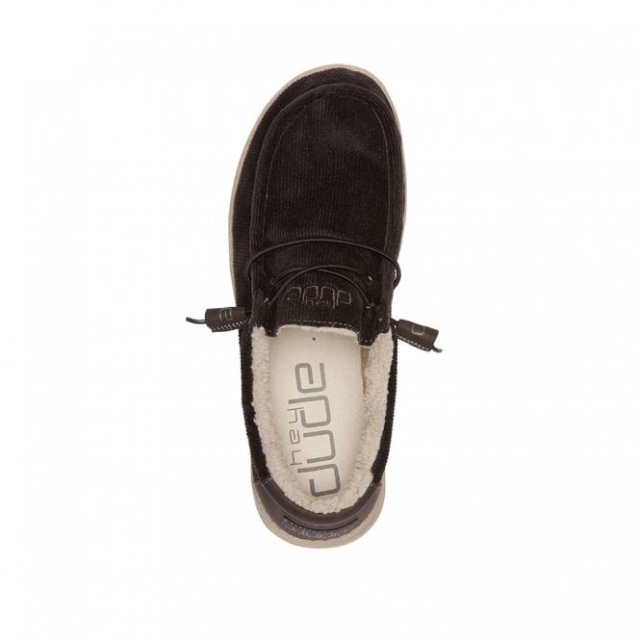 Heydude Wally Manchester Fodrad Choklad I Fuskpäls