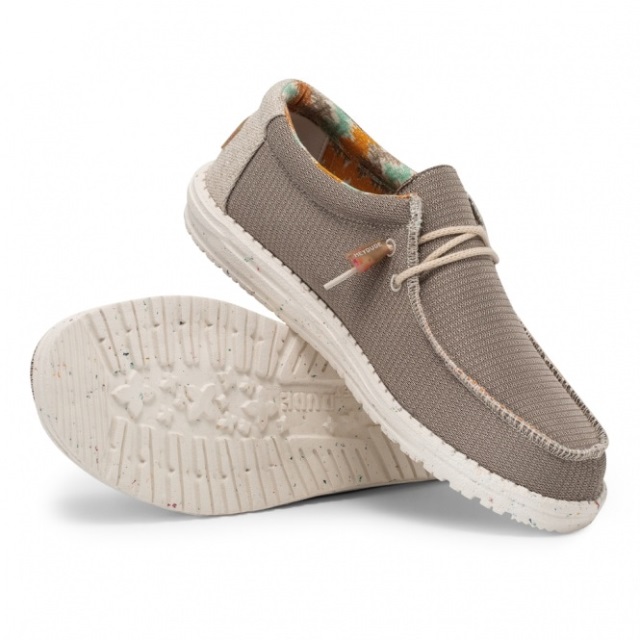Heydude Wally Eco Sox ökenbrun