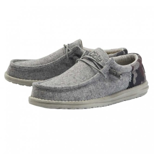 Heydude Wally Funk Ull Grå