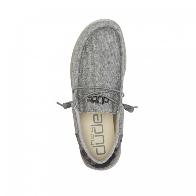 Heydude Wally Funk Ull Grå