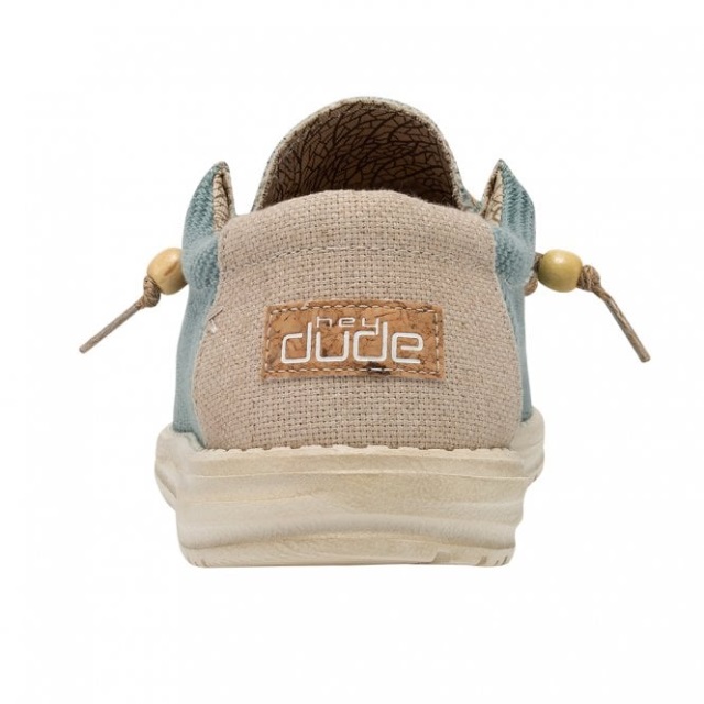 Heydude Wally Naturlig Aqua