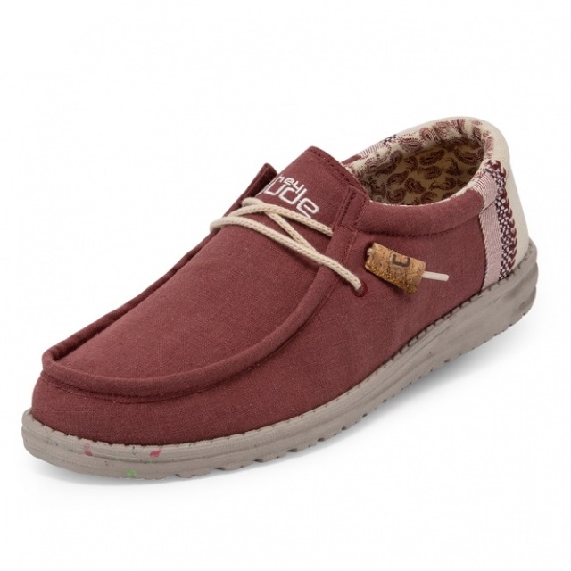 Heydude Wally Naturlig Linne Tegel