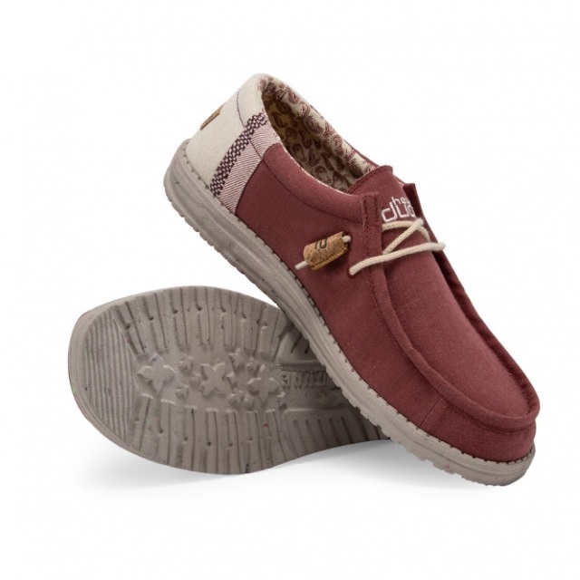 Heydude Wally Naturlig Linne Tegel