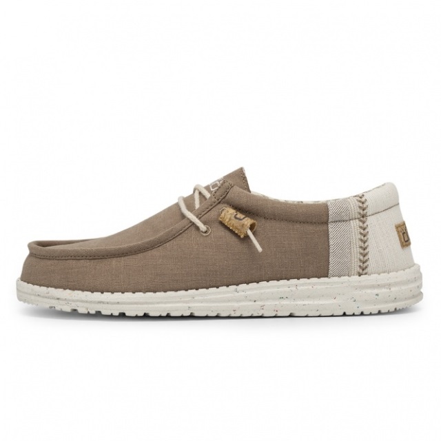 Heydude Wally Naturlig Linne Lera