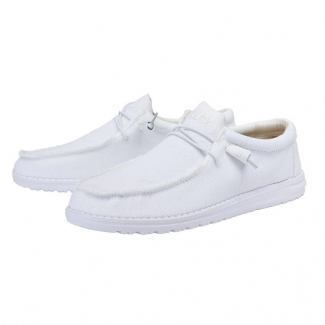 Heydude Wally Sox Arctic White