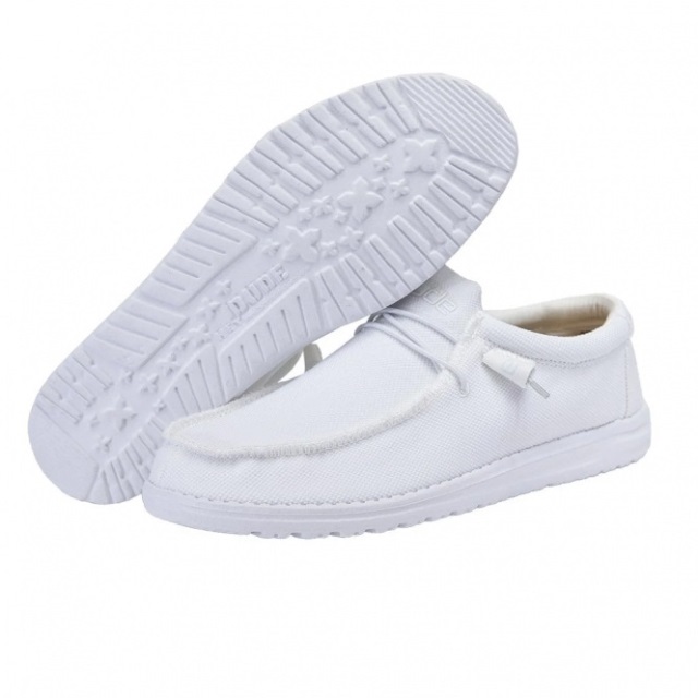 Heydude Wally Sox Arctic White