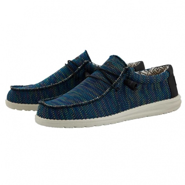 Heydude Wally Sox Blågrön