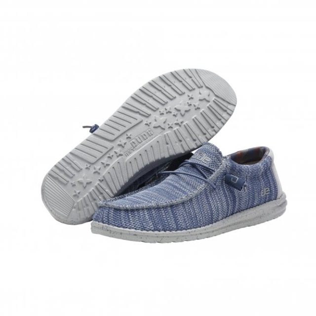 Heydude Wally Sox Blågrå