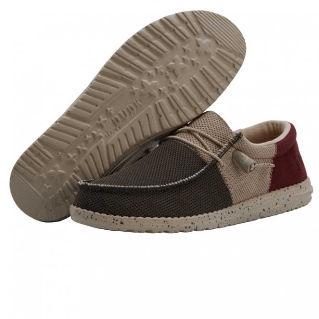 Heydude Wally Sox Funk Army Vinröd