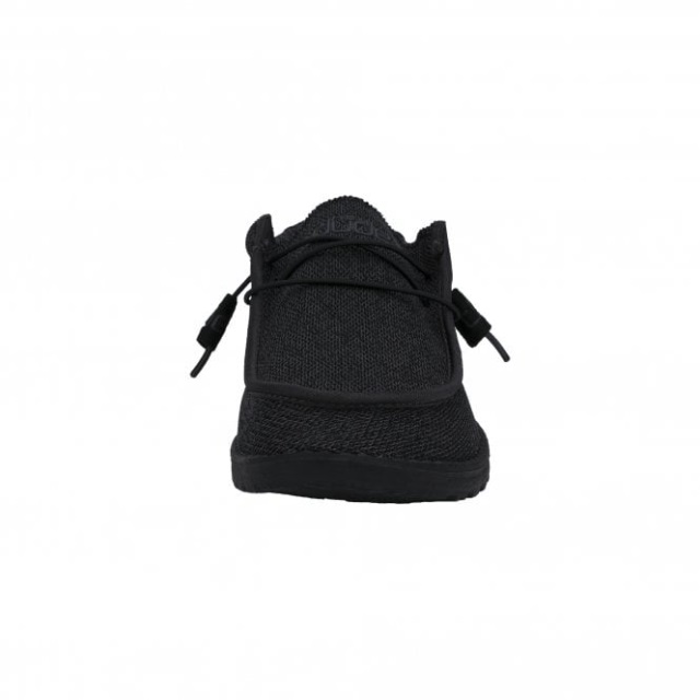 Heydude Wally Sox Micro Total Svart