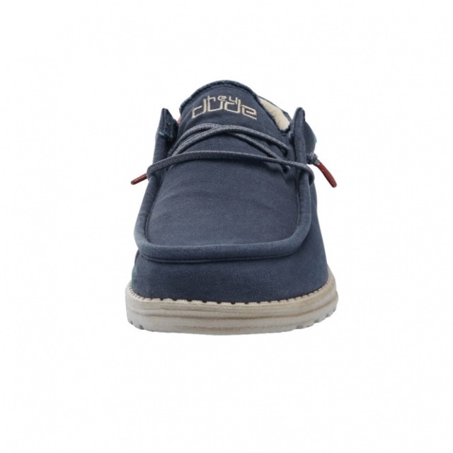 Heydude Wally Tvättat Blått Utrymme