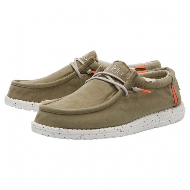 Heydude Wally Tvättad Canvas Calamata