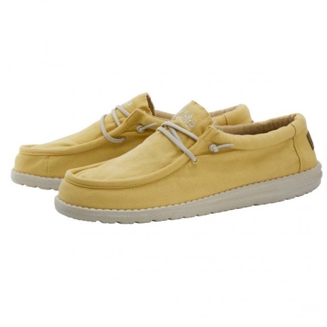 Heydude Wally Tvättad Canvas Citrus