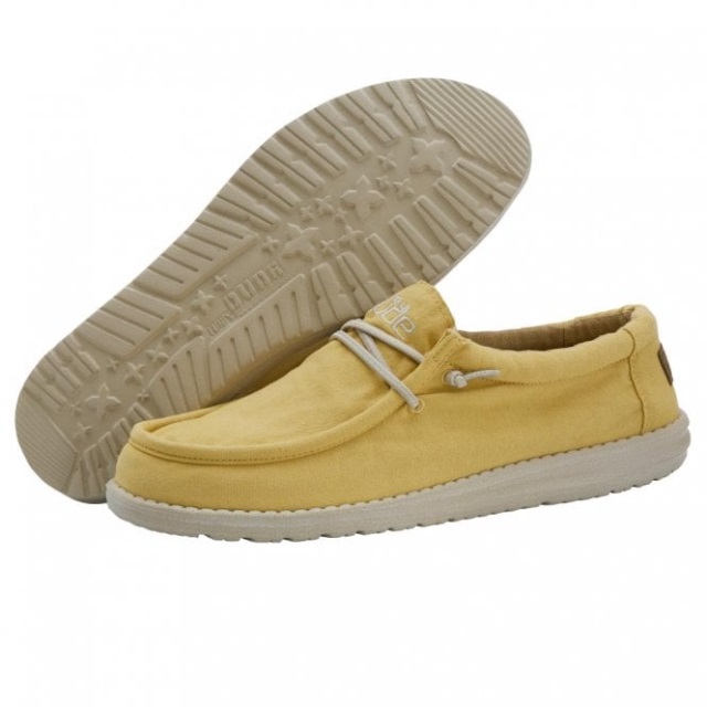 Heydude Wally Tvättad Canvas Citrus