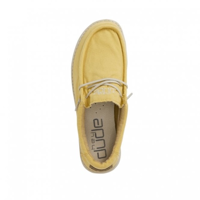 Heydude Wally Tvättad Canvas Citrus