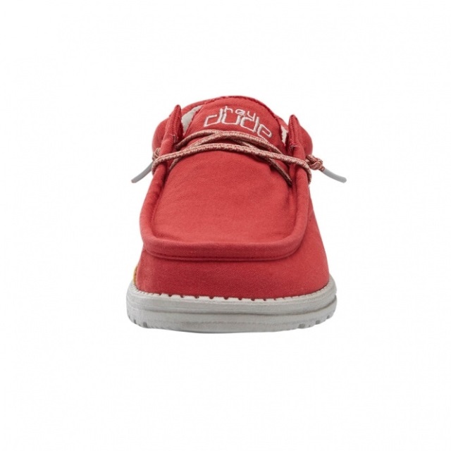 Heydude Wally Tvättad Canvas Smält Lava