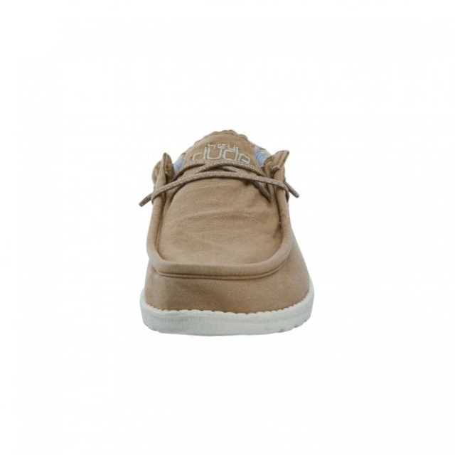 Heydude Wally Tvättad Canvas Tobak