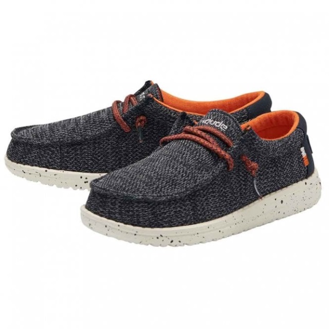 Heydude Wally Ungdom Sox Ocean Blue