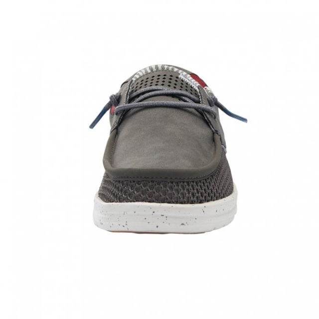 Heydude Welsh Mesh Grepp Mörkgrå