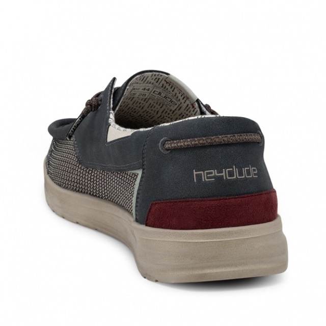 Heydude Welsh Mesh Grepp Djupblått