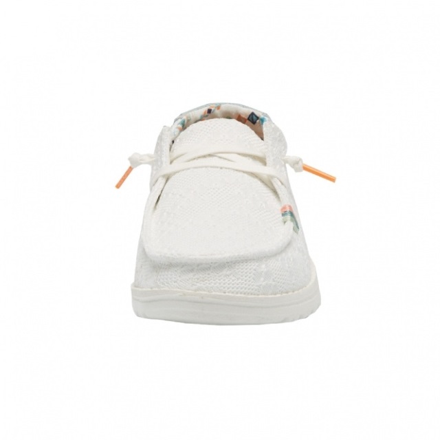 Heydude Wendy Boho Vit Virkning