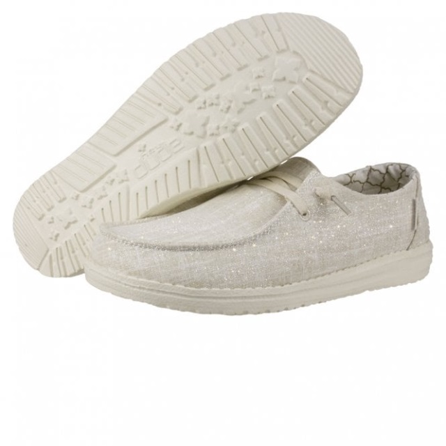 Heydude Wendy Chambray Guld Gnistra