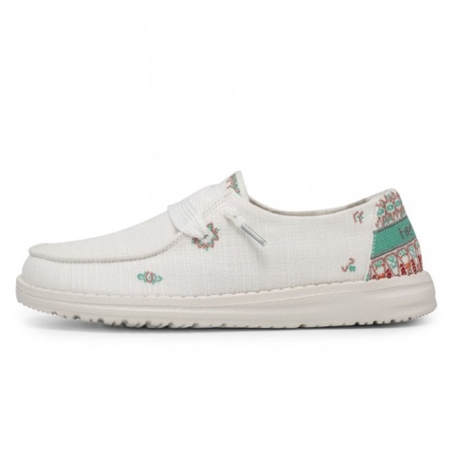 Heydude Wendy Chambray Lilja Vit