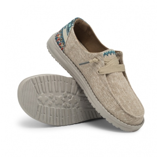 Heydude Wendy Chambray Solrosbeige