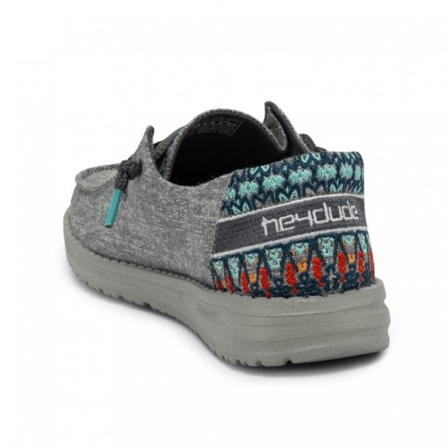 Heydude Wendy Chambray Tulpan Grå