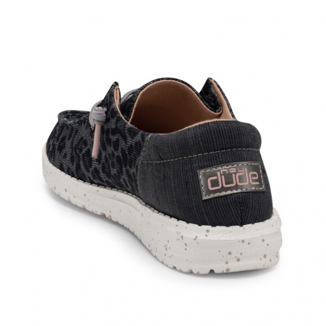 Heydude Wendy Sox Leopardgrå