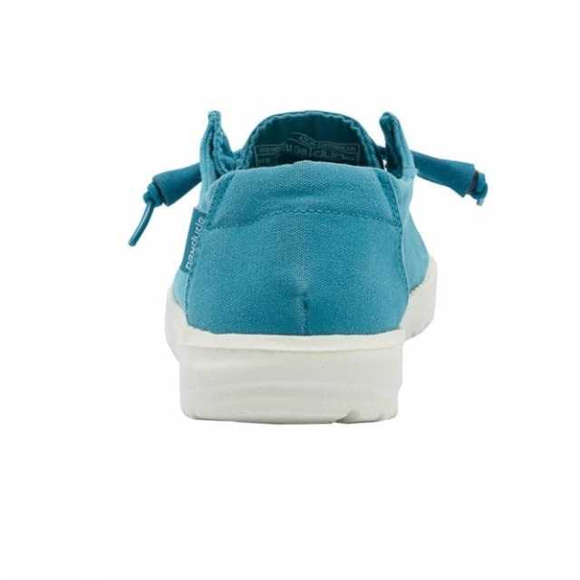 Heydude Wendy Tvättad Duk Azur Caribbean