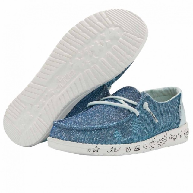 Heydude Wendy Ungdomsdisco Azur