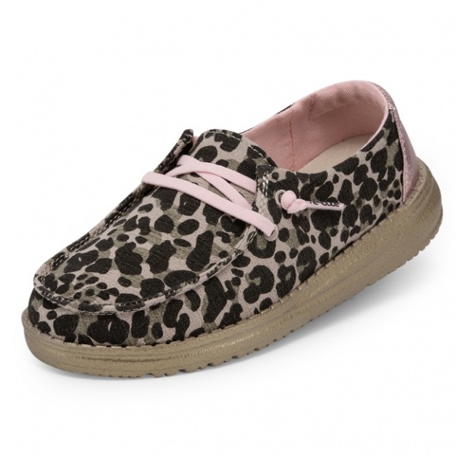 Heydude Wendy Ungdom Leopard Nöt